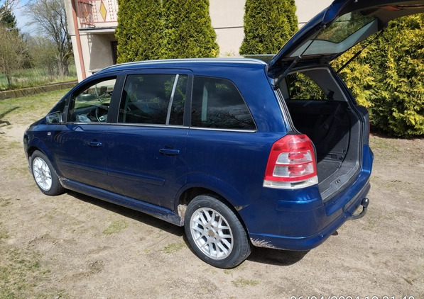 Opel Zafira cena 9500 przebieg: 297000, rok produkcji 2008 z Siedlce małe 781